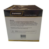 Ironwear Disposable face mask with head straps and adjustable nose bridge Box of
