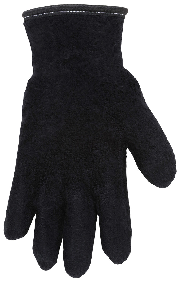 CRAFTSMAN Small/Medium Black Nitrile Dipped Hmpe Gloves, (1-Pair) in the  Work Gloves department at