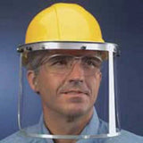 MCR 102 Face Shield Bracket For Cap-Style Hard Hats Silver Lightweight