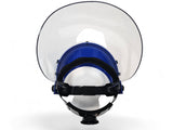 MCR Safety 103 Ratchet Headgear  Face Shield Bagged Together Polycarbonate Face