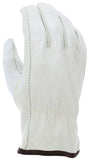 MCR Safety 32113 Leather Drivers Work Glove CV Grade Cow Grain 1 Dozen