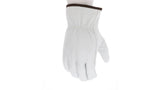 MCR Safety 3313T Leather Drivers Insulated Work Gloves Buffalo Grain with Shirre