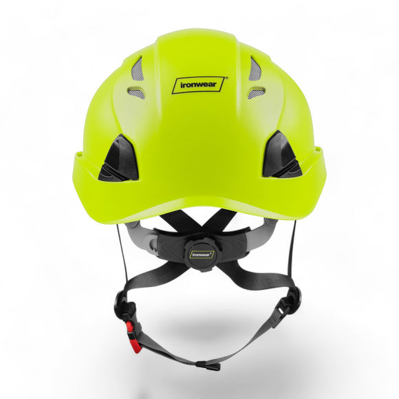 3976-L Raptor Vented Type II Safety Helmet Hard Hat - Lime