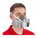 3M 5201 Half-Face Respirator - Medium Organic Vapor,