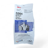 3M 5201 Half-Face Respirator - Medium Organic Vapor,
