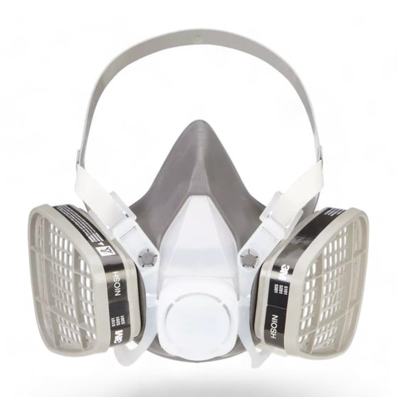 3M 5301 Half-Face Respirator - Large, Organic Vapor,