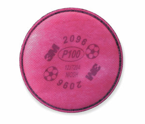 3M 2096 p100 Particulate Filter With Nuisance Level Acid Gas Relief