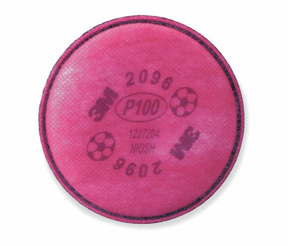 3M 2096 p100 Particulate Filter With Nuisance Level Acid Gas Relief