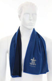 MCR Safety CGT13 Cooling Gear 1 Piece Large Blue Cooling Towel Lightweight Polye