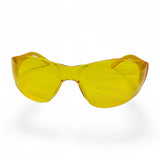 Safety Glasses CL114 Checkmate, Amber Lens, Non-Slip Bayonet Temples, 12-Pack