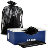 Contractor Disposables Bags - 6 MIL 38" X 58" BLACK NON-PRINTED 55-60 Gallon