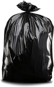 Contractor Disposables Bags - 6 MIL 38" X 58" BLACK NON-PRINTED 55-60 Gallon