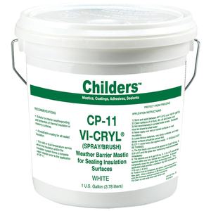 Childers CP-11 White Brush/SP Mastic Vicryl 2 Gallons
