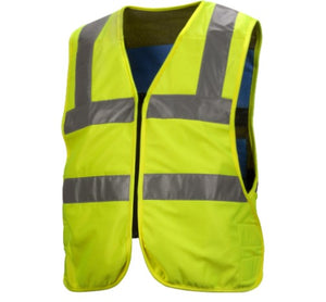 Pyramex CV200M Cooling Vest - Lime - Size 2x Large-5x Extra Large, Gray