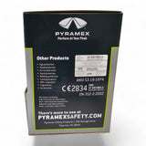 Pyramex DPD1001 Metal Detectable Corded Earplugs, NRR 30dB, 100 Pairs, Blue