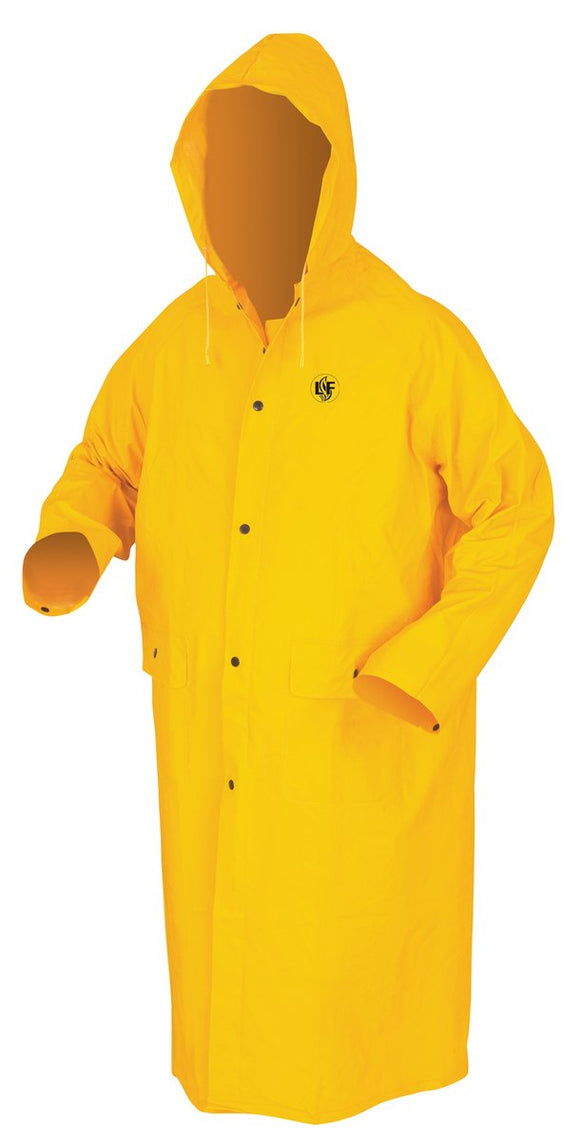 MCR Safety FR200C Classic, .35mm PVC/Polyester Coat with Snap Front & Detachable