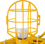 Temp Light Stringer, 100 ft, 14/2, 10 Lights