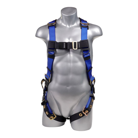 Palmer Safety H212300031 Harness 5PT., Grommet Legs, Back And Shoulder D-Rings