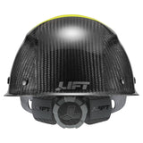 HDC50C-19HC Dax Fifty 50 Carbon Fiber Cap (50/50 Hiviz Yellow Gloss)