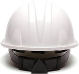 16-Pyramex HP14110 SL Series Cap Style Hard Hat  White Cap Style 4-Point Ratchet