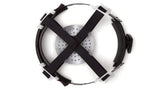 Pyramex SL Series Full Brim Hard Hat HP24110 White Full Brim Style 4-Point Ratch