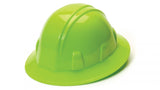 Pyramex Safety SL Series HP24131 Hi Vis Lime Full Brim Style 4-Point Ratchet