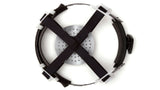 Pyramex Safety SL Series HP24135 Full Brim Hard Hat, 4-Point Ratchet Suspension,