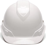Pyramex Ridgeline Cap Style Hard Hat HP44110 White Cap Style 4-Point Standard Ra