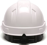 Pyramex Ridgeline Cap Style Hard Hat HP44110 White Cap Style 4-Point Standard Ra