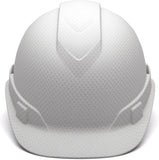 Pyramex Ridgeline Cap Style Hard Hat HP44116 Matte White Graphite Pattern Cap St