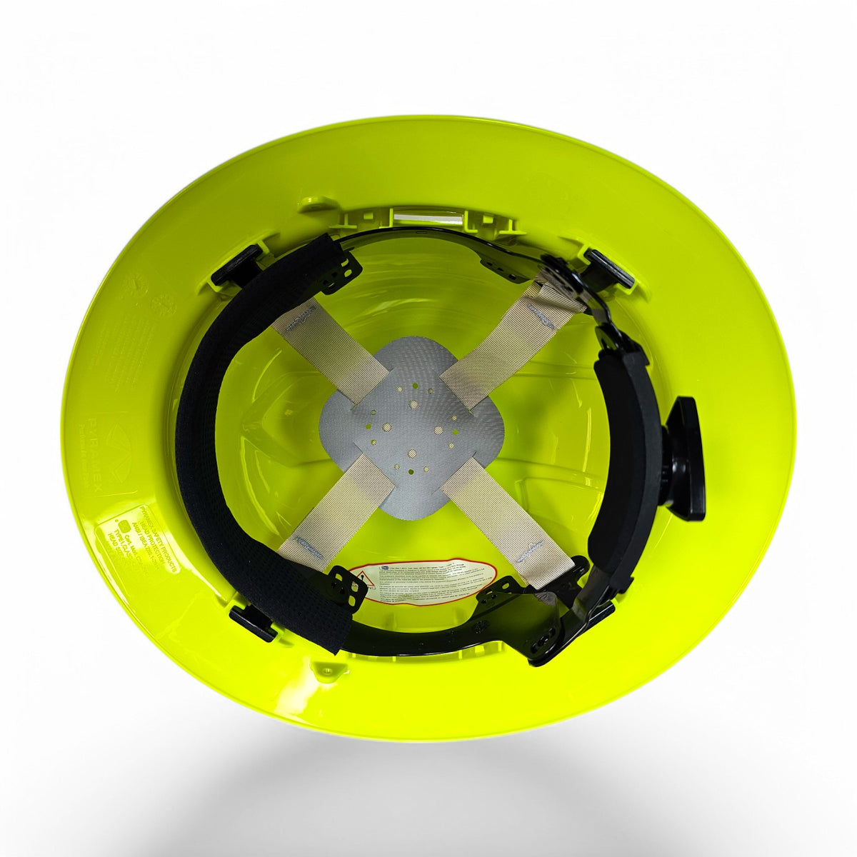 Pyramex HP54131V Ridgeline Full Brim Hard Hat, Vented, Hi-Vis Lime 12 ...