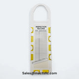 Scaffolding Peel and Stick Inspection Record Tags (25 Pack)
