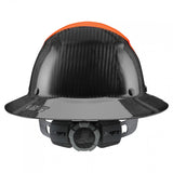 Lift Safety DAX Fifty 50 Carbon Fiber Full Brim Hardhat HDF50C-19OC