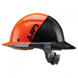 Lift Safety DAX Fifty 50 Carbon Fiber Full Brim Hardhat HDF50C-19OC