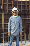 MCR Safety LST1G Flame Resistant FR Work Shirts Lightweight Long Sleeve T-Shirt