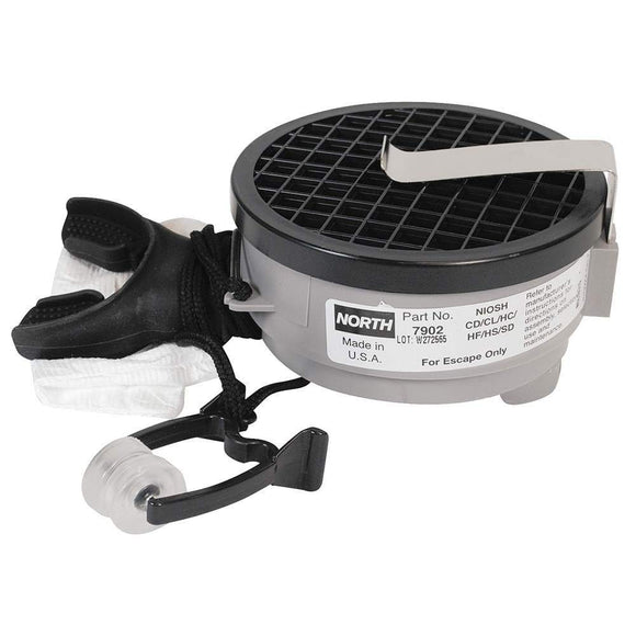 Honeywell 7902 N Escape Mouth bit for Acid Gases, Standard, Grey