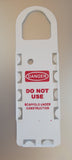 Narrow Scaffolding Tag Holder (QTY-10 per Pack)