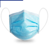 Standard  Ear Loops Disposable 3 Layer Face Mask 10 Pack