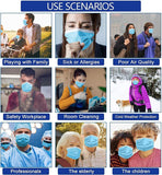 Disposable protective Face Mask 50 Pack
