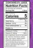 Qwik Stik Sugar Free Drink Mix Powder 0.11 oz., Grape, Pk50