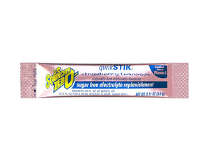 Qwik Stik Sugar Free Drink Mix Powder 0.11 oz., Strawberry Lemonade, PK50