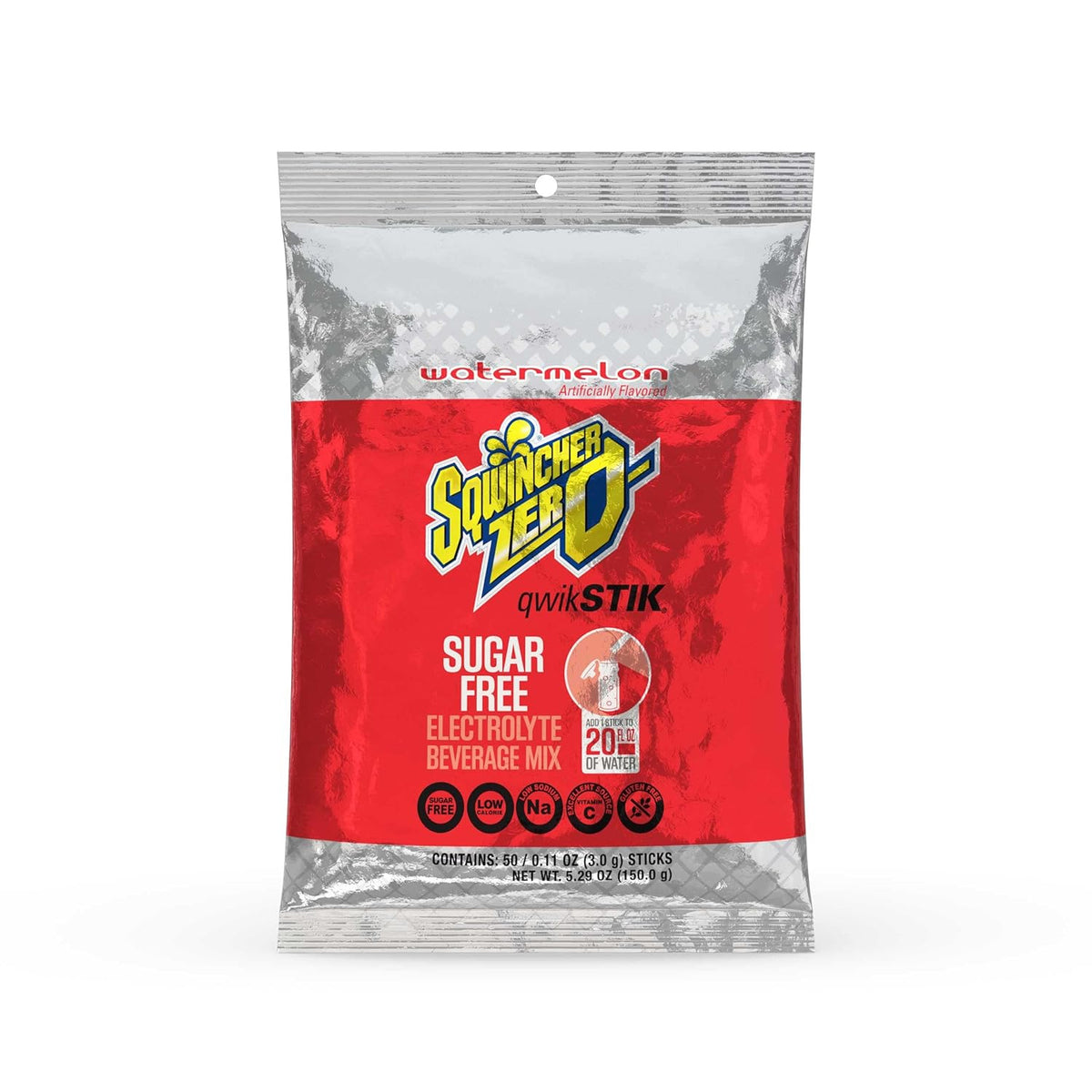 Qwik Stik Sugar Free Drink Mix Powder 0.11 oz., Watermelon, Pk50 – MAC ...