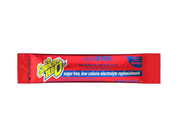 Qwik Stik Sugar Free Drink Mix Powder 0.11 oz., Watermelon, Pk50