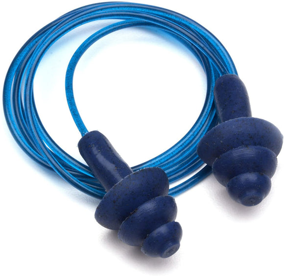 Pyramex RPD3001 Corded Reusable Metal Detectable Earplugs - NRR24DB - 50 Pair/BO