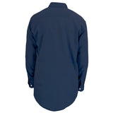MCR Safety S1N Flame Resistant (FR) Work Shirt 100% Cotton, Navy