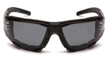 12 Pack of Pyramex FYXATE SB10220STMFP Gray H2MAX Anti-Fog Lens with Gray Temple