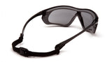 Pyramex CROSSOVR SBG10620DT Gray H2X Anti-Fog Lens with Black and Gray Frame