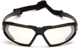 PYRAMEX HIGHLANDER PLUS SBG5080DT Indoor/Outdoor Mirror Anti-Fog Lens with Black