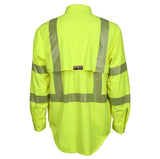 MCR Safety SBS1027 Summit Breeze FR Type R Class 3 Long Sleeve Work Shirt