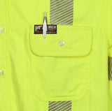 MCR Safety SBS1027 Summit Breeze FR Type R Class 3 Long Sleeve Work Shirt